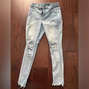 Express Ankle High Rise Jeans